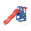 Backyard Folding Toddler Mini Slide, Kindergarten Safety Indoor Plastic Slide